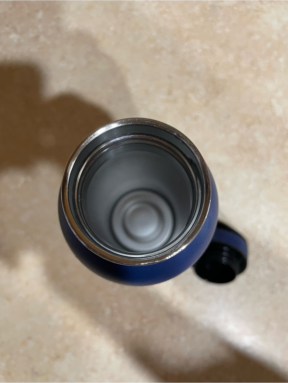 Dooney & Bourke Navy Water Bottle with Sticker Motif - Picture 4 of 5